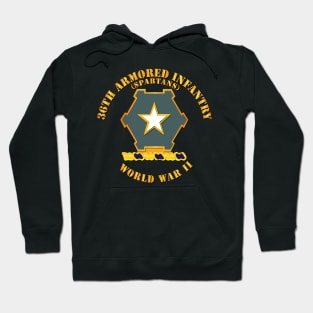 36th Armored Infantry - Spartans - WWII Hoodie